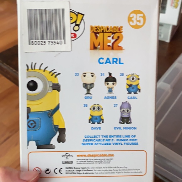 Funko Pop Minions Vinyl Figure - Picture 3 of 3